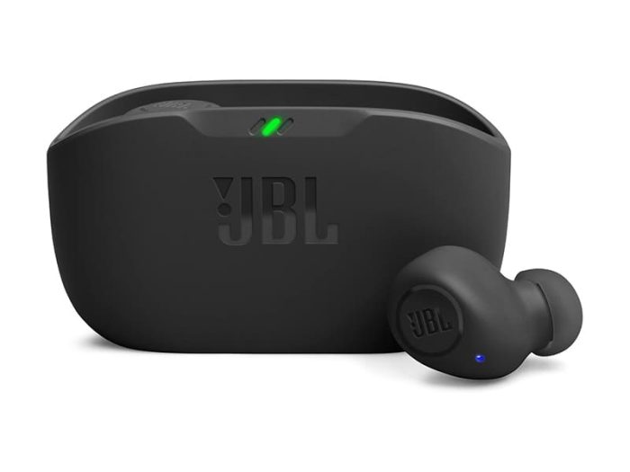 JBL Wave Buds True Wireless Earbuds, Deep Bass, Comfortable Fit, 32H Battery, Smart Ambient Technology, Hands-Free Call, Water and Dust Resistant