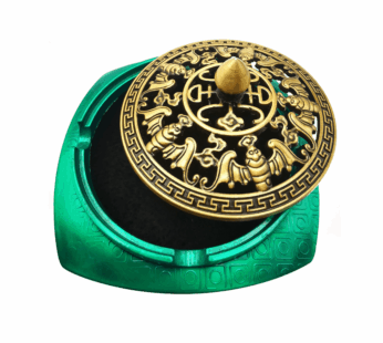 Antique Chinese Incense Burner – Hand-Carved Zinc Alloy, Anti-Rust, Classical Meditation & Home Decor Ornament