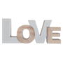 Home Decor LOVE Sign Letters Solid Wood Handmade Sculpture for Tabletop Mantel Fireplace Foyer Decorations
