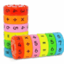 Magnetic Math Learning Toys Math Counting Blocks Numbers and Symbols Math Skills Rotating Cylinder