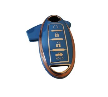 Nissan TPU Car Key Fob Cover Case Compatible with Altima, Maxima, Rogue, Sentra, Murano, Pathfinder – Premium Soft TPU Protective Shell with Glossy Finish, Full Protection Smart Key Holder Cover, Anti-Scratch and Stylish Design for Nissan Remote Key