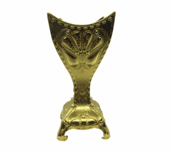 Decorative Antique Metal Craft Incense Holder – Beautiful Tabletop Centerpiece, Traditional Design, Home Décor Gift for All Occasions