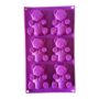 Teddy Bear Silicone Mould – 6-Cavity Non-Stick Baking Tray Mold for Chocolate, Candy, and Mini Cakes – Flexible, Food-Grade Bakeware