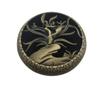 Eco-Friendly Round Incense Burner with Intricate Tree Design – Ideal for Relaxation and Aromatherapy, Perfect for Meditation, Yoga, and Spiritual Spaces