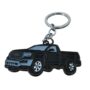 Stylish Pickup Truck Keychain in Black Enamel – Perfect Metal Accessory for Car Owners & Collectors, Elegant Black Enamel Design for Auto Fans