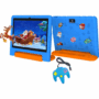 Atouch at your heart KT36 10.1 Inch Android 12 Kids Tablet Dual SIM Wifi, Dual Camera, Zoom App Supported Early Education Tab with Convertible Eva Case Stand and Gamepad (Blue)